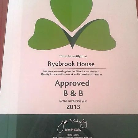 Bed & Breakfast Ryebrook House Killarney